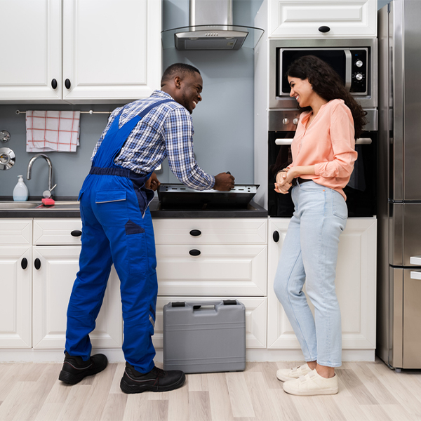 how long does it typically take to complete cooktop repair services in Holly Ridge